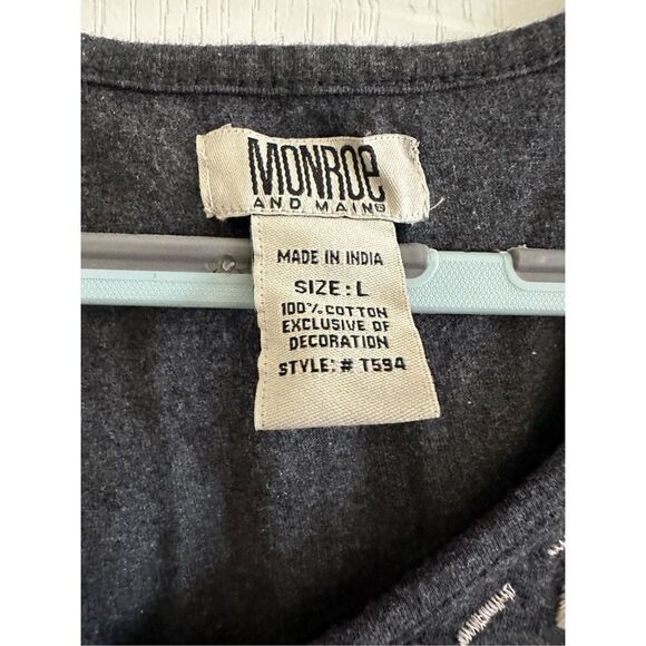 Monroe Main Size L Aztec Southwest Long sleeve Top - Picture 5 of 5